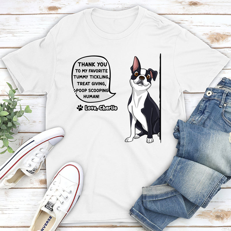 To My Human - Personalized Custom Unisex T-shirt