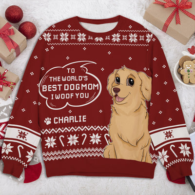 Dog Saying - Personalized Custom All-Over-Print Sweatshirt