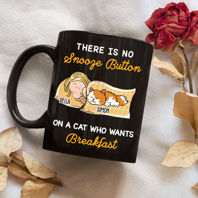 My Cat Wants Breakfast - Personalized Custom Coffee Mug