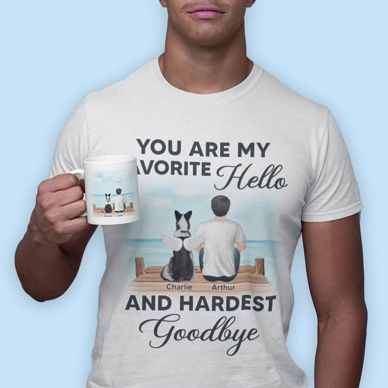 My Favorite Hello Memorial - Matching T-shirt & Mug Set