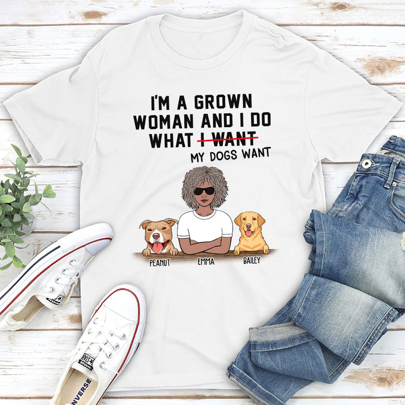 Grown Adult - Personalized Custom Unisex T-shirt