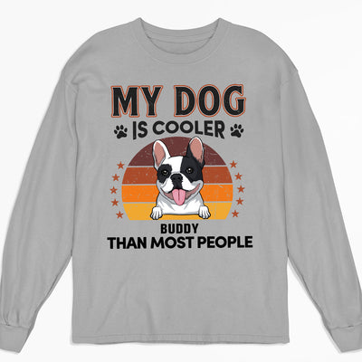 The Coolest Dog - Personalized Custom Long Sleeve T-shirt