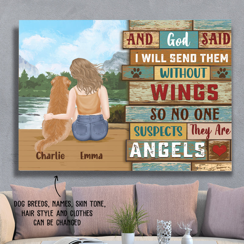 And God Said - Personalized Custom Canvas