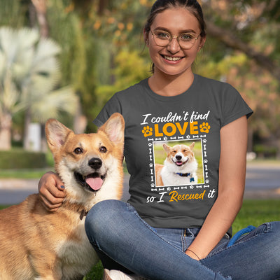 Rescue Love - Personalized Custom Photo Women's T-shirt
