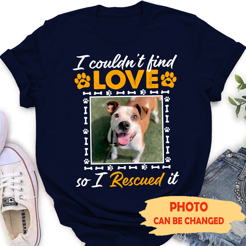 Rescue Love - Personalized Custom Photo Women&