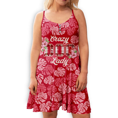 Crazy Dog Lady - Strap Dress