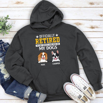 Officially Retired - Personalized Custom Hoodie