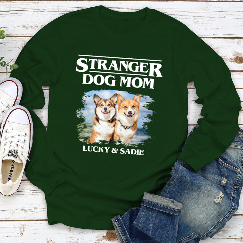 Stranger Dog Dad/Mom - Personalized Custom Long Sleeve T-shirt