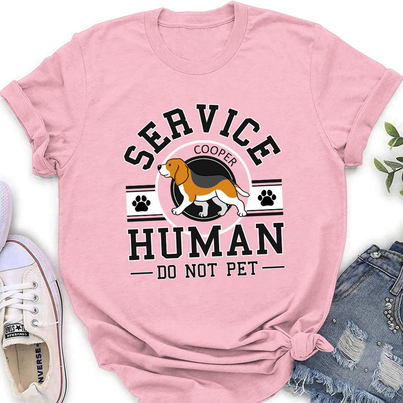 Service Human Logo - Personalized Custom Women&