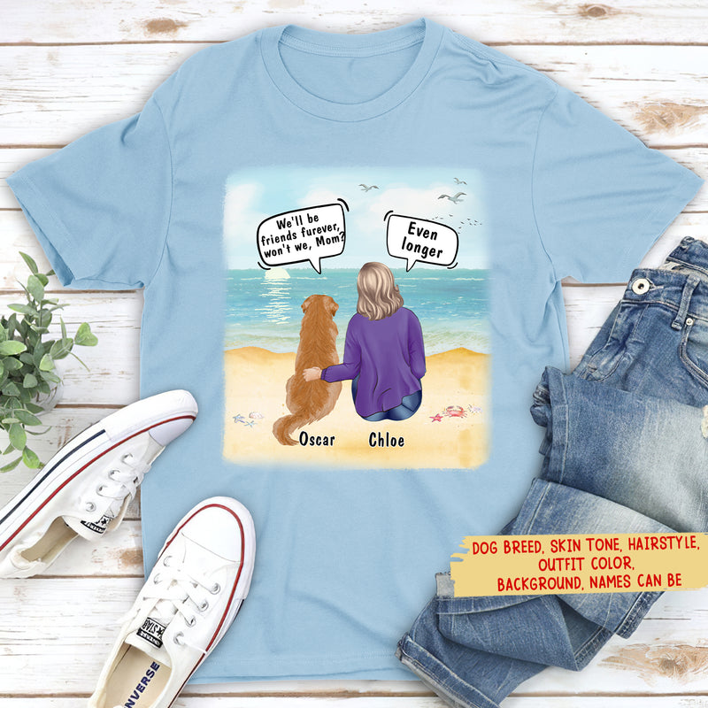 Friend Forever - Personalized Custom Unisex T-shirt