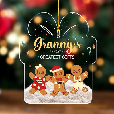 Greatest Gifts - Personalized Custom Acrylic Ornament