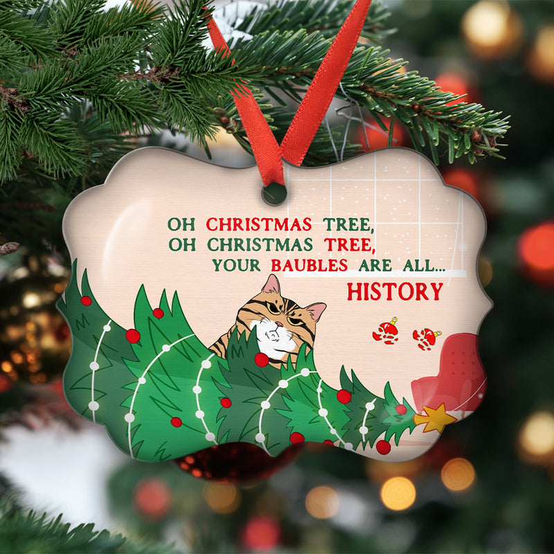 Oh Christmas Tree - Personalized Custom Aluminum Ornament
