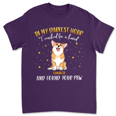 Reach For A Paw - Personalized Custom Unisex T-shirt