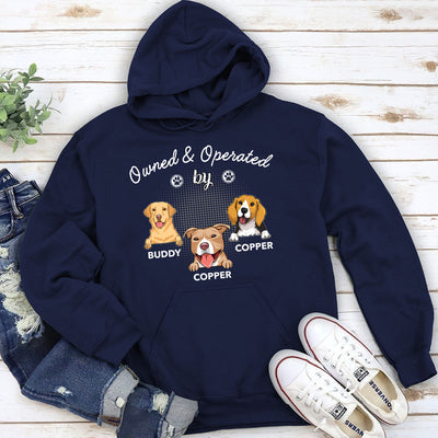 Operated By Dog - Personalized Custom Hoodie