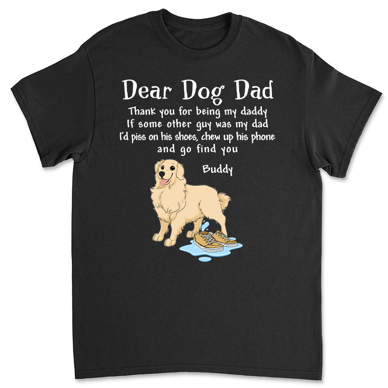 My Dearest Dad - Personalized Custom Unisex T-shirt