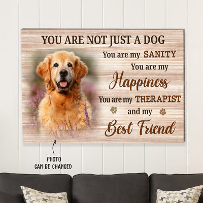 My Best Friend - Personalized Custom Photo Canvas Print