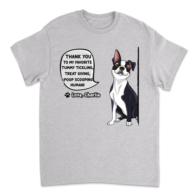 To My Human - Personalized Custom Unisex T-shirt