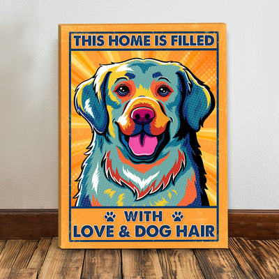 This Home Is Filled With Dog 3 - Canvas Print