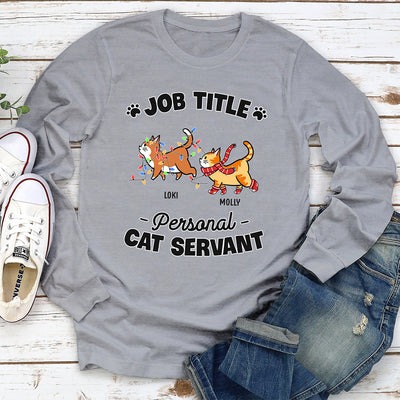 Personal Servant - Personalized Custom Long Sleeve T-shirt