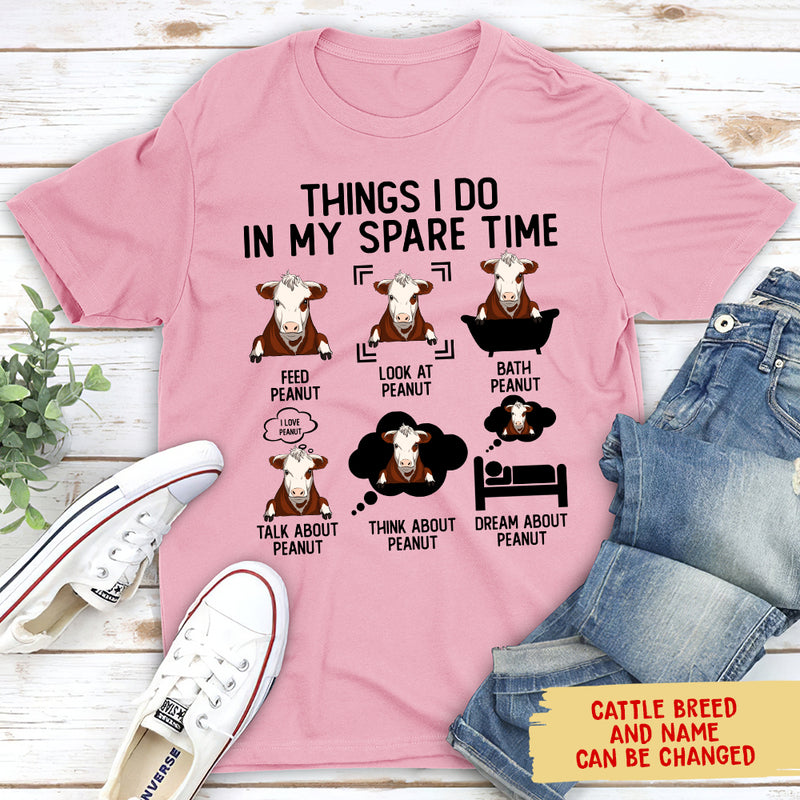 Things To Do - Personalized Custom Unisex T-shirt