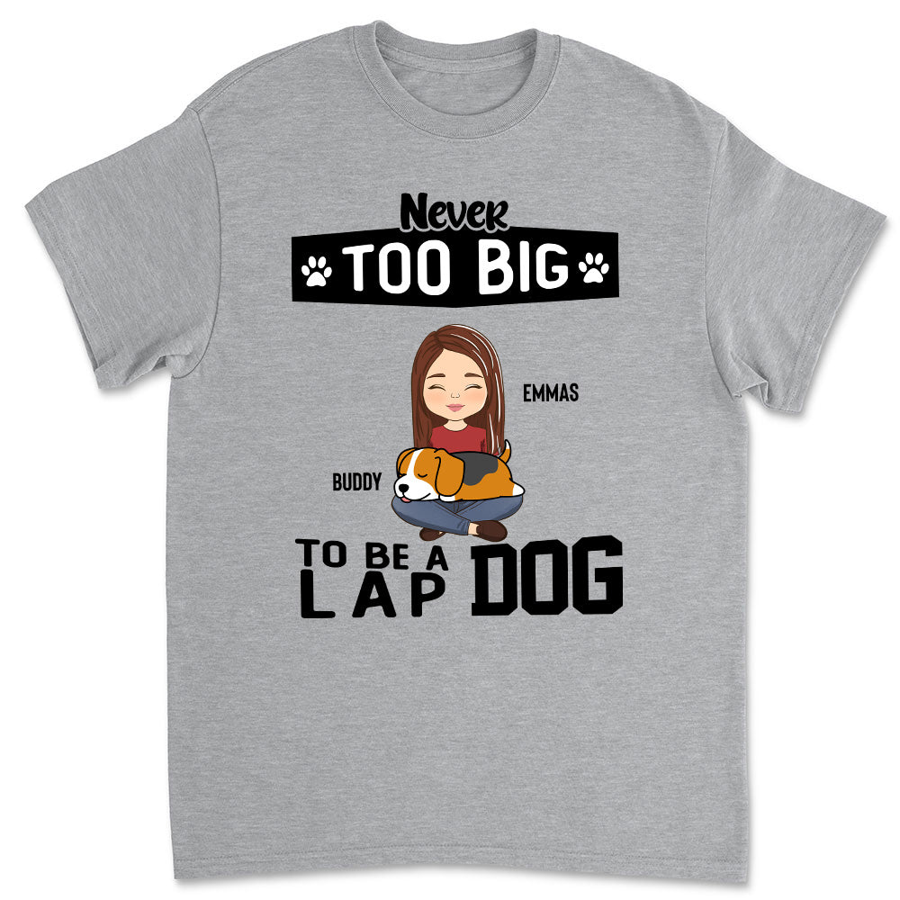 Discover Lap Dog - Personalized Custom Unisex T-shirt