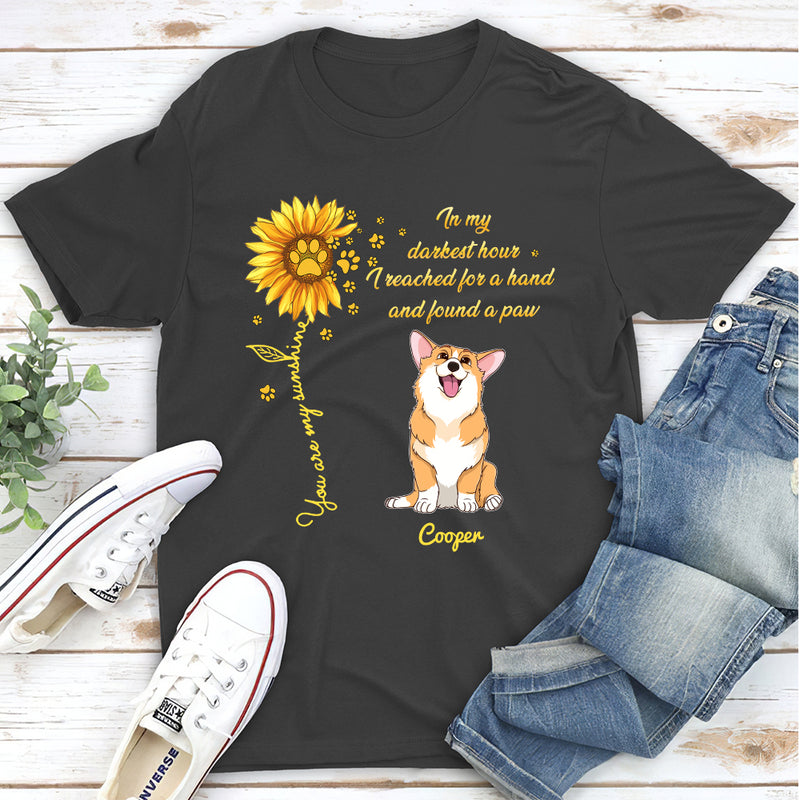 My Dog My Sunshine - Personalized Custom Unisex T-shirt