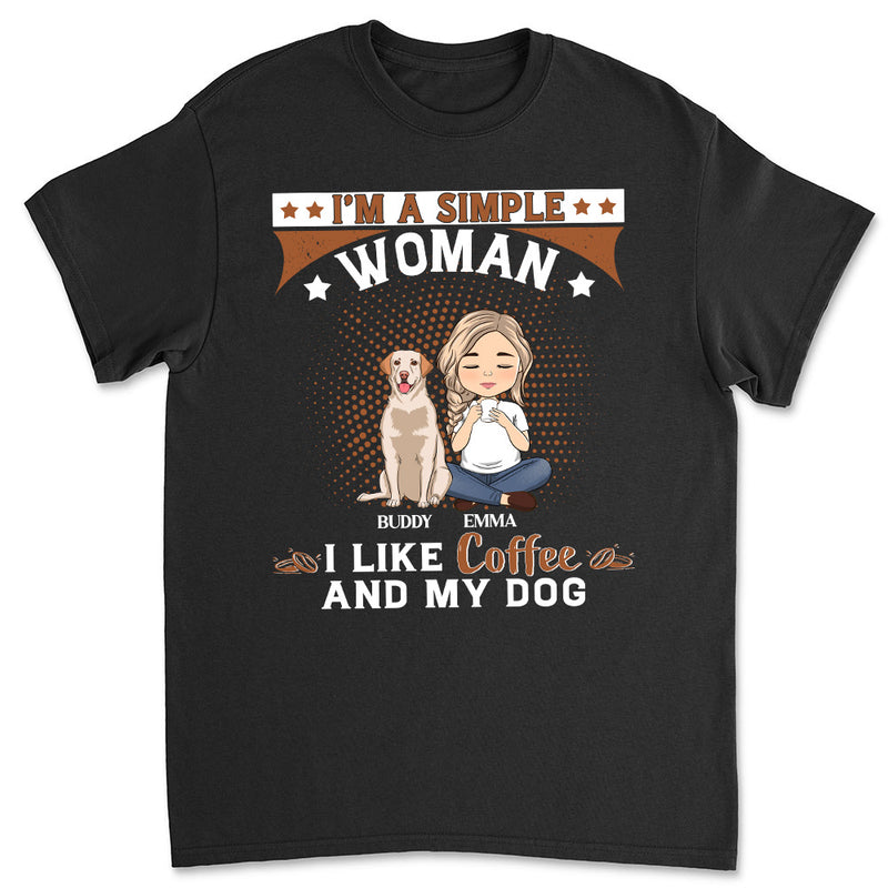 Simple Woman - Personalized Custom Unisex T-shirt