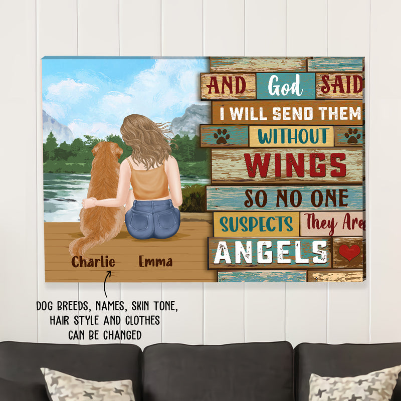 And God Said - Personalized Custom Canvas