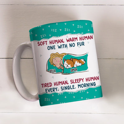 Soft Human Warm Human - Personalized Custom Coffee Mug