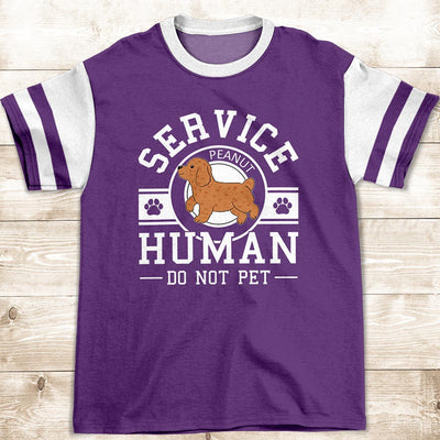 Service Human Logo - Personalized Custom All-over-print T-shirt