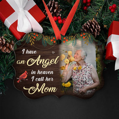 An Angel In Heaven - Personalized Custom Aluminum Ornament