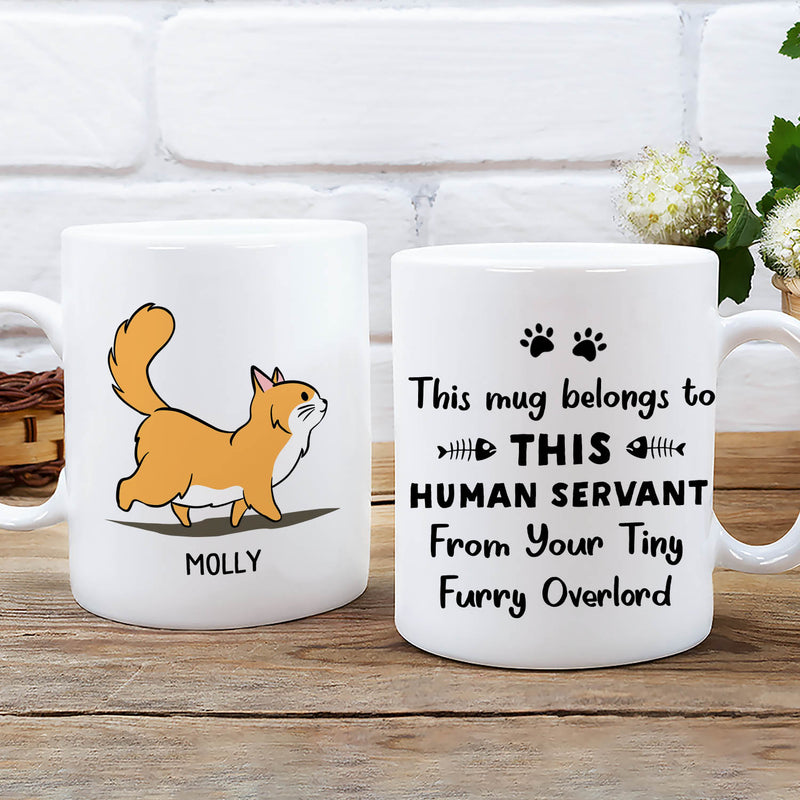 This Human Servant - Personalized Custom Coffee Mug