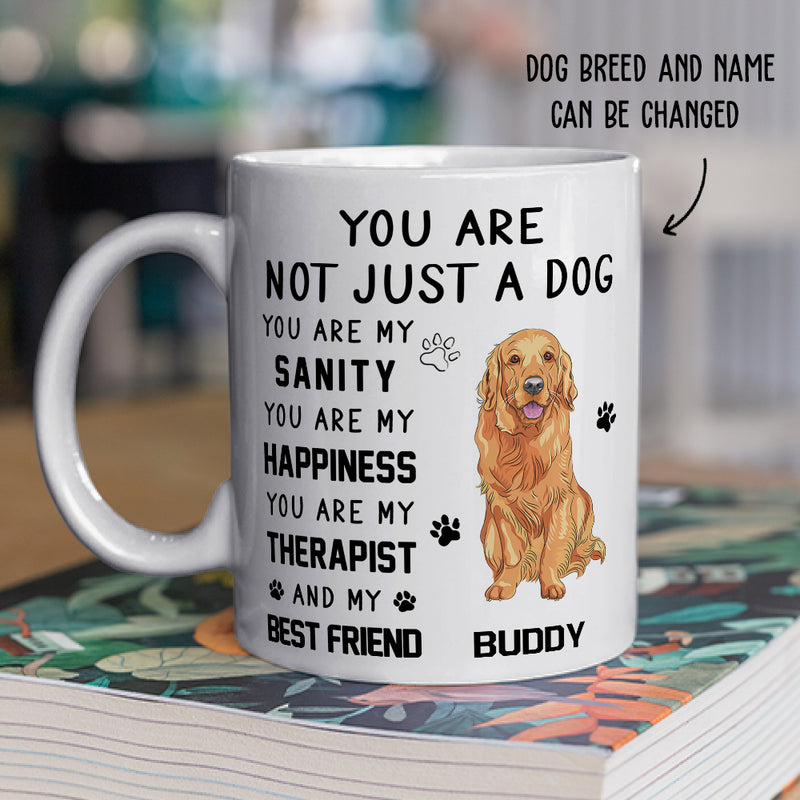 Not Just Dog - Personalized Custom Coffee Mug