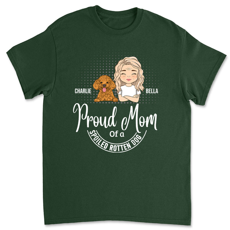 Proud Mom Proud Dad - Personalized Custom Unisex T-shirt