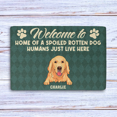 Spoiled Dog Home - Personalized Custom Doormat