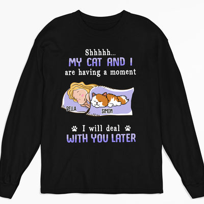 Deal With You Later - Personalized Custom Long Sleeve