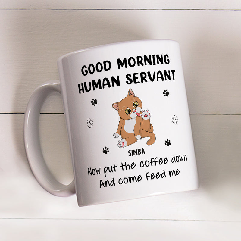 Good Morning - Personalized Custom Coffee Mug