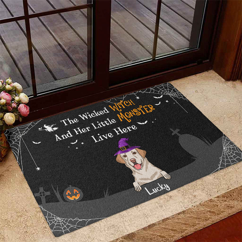 Little Monster  - Personalized Custom Doormat