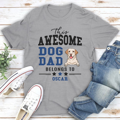 This Awesome Dad - Personalized Custom Unisex T-shirt