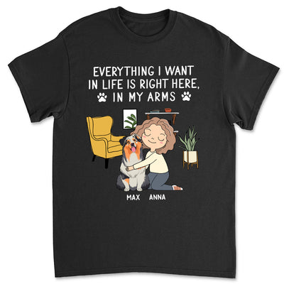 I Want - Personalized Custom Unisex T-shirt