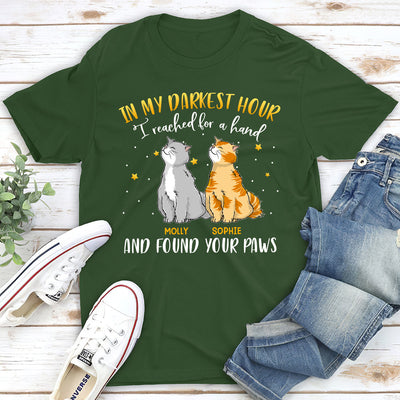 Found Your Paw- Personalized Custom Unisex T-shirt