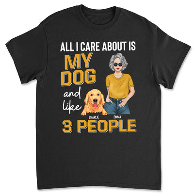 All I Care - Personalized Custom Unisex T-shirt