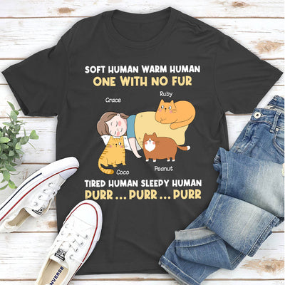 Sleepy Human - Personalized Custom Unisex T-shirt