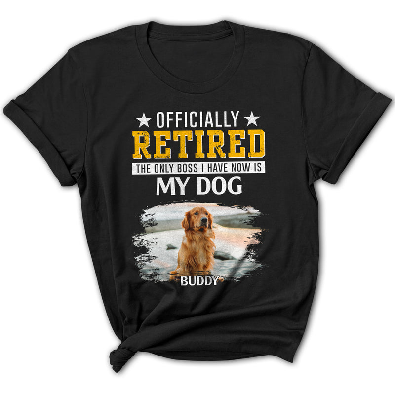 Officially Retired Photo - Personalized Custom Women&
