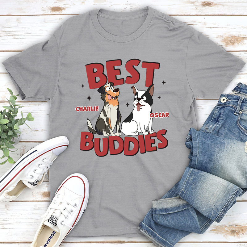 Best Buddy - Personalized Custom Unisex T-shirt