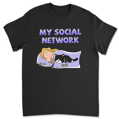 My Social Network - Personalized Custom Unisex T-shirt