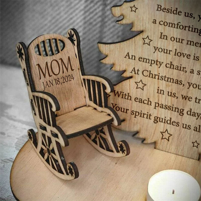 Beside Us - Personalized Custom Candle Holder