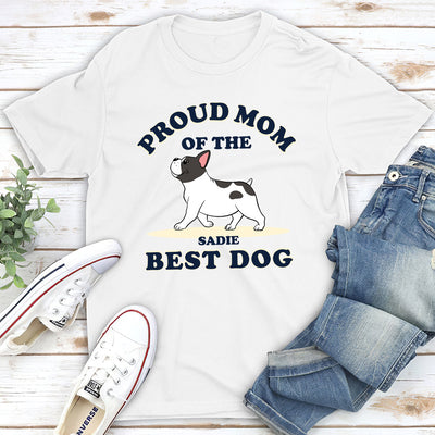 The Best Dog - Personalized Custom Unisex T-shirt