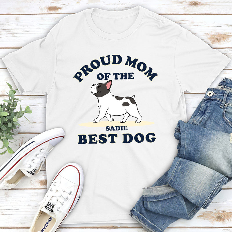 The Best Dog - Personalized Custom Unisex T-shirt