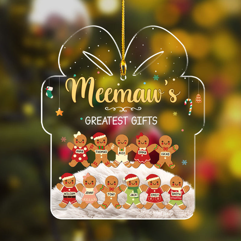 Greatest Gifts - Personalized Custom Acrylic Ornament